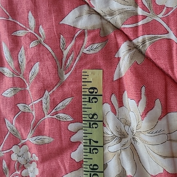 EUC Lauren Ralph Lauren Villa Camelia Floral Fretwork Comforter/Euro Shams Set - Picture 10 of 11